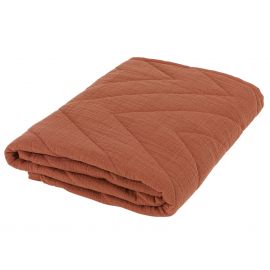 Couverture en cotton - 75x100cm - Bliss Rust