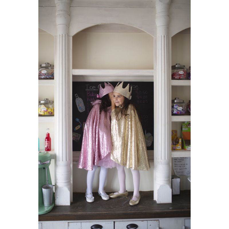 Great Pretenders - Cape de déguisement - Gracious Gold Sequins - Le ...
