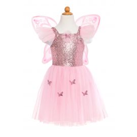 Robe de déguisement et ailes - Pink Butterfly