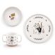 Set vaisselle porcelaine - Après la pluie