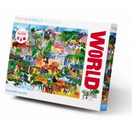Puzzle Famille - 1000 pièces - World Collage