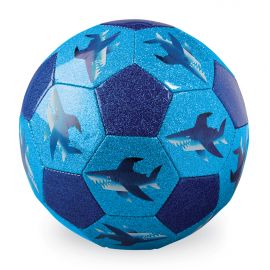 Ballon de football paillettes 18 cm - Shark City