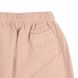 Pantalon en mousseline - coton biologique - powder pink