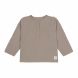 T-shirt manches longues en mousseline - coton biologique - taupe