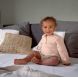 T-shirt manches longues en mousseline - coton biologique - powder pink