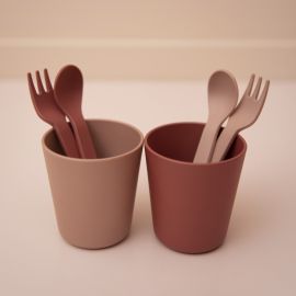 Gobelets - 2-pack - Rose
