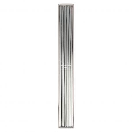 Bougies - Silver Tall Tapered