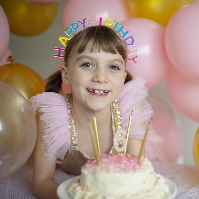 Diadème pour enfant Happy Birthday à prix minis sur  !