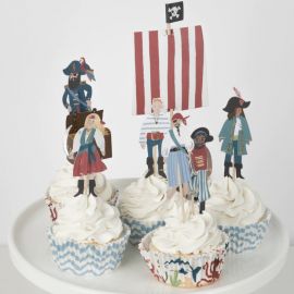 Set cupcake - Navire pirate