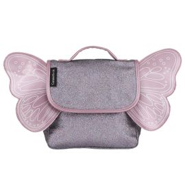 Sac papillon - Violet paillettes