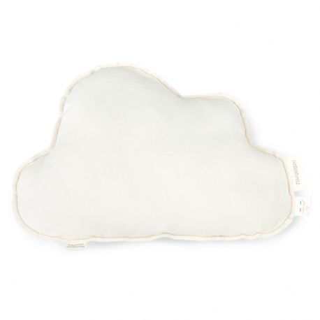 Lin français coussin nuage - Off White - 24x38 cm