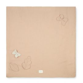 Lin français tapis de jeu - Sand - 98x98 cm
