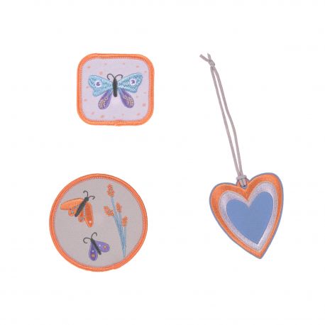 Ã‰cole Set de patch et d'Ã©cussons - Butterfly