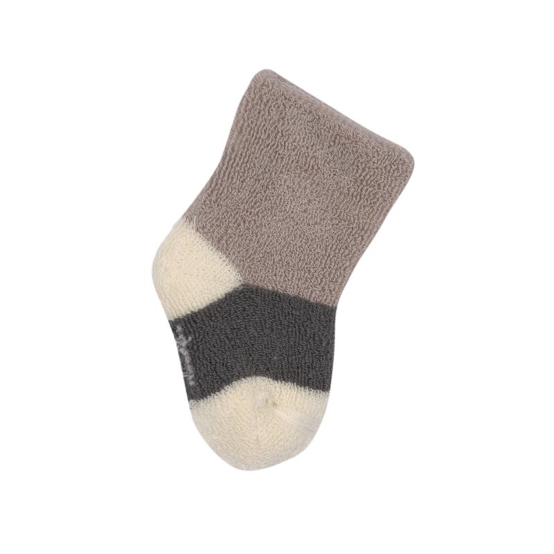 Laessig - Lot de 3 paires de chaussettes bébé - Gris - Le Petit Zèbre