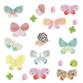 Sticker Just a touch - Papillons