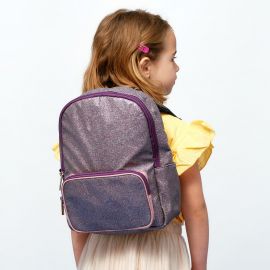 Petit sac à dos - Paillettes violet