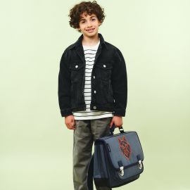 Grand cartable - Loup Bleu