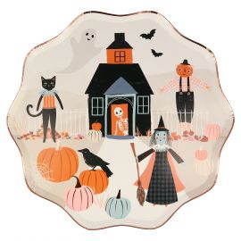 Set de 8 assiettes - Pumpkin Patch