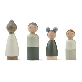 Famille de poupées Lotta - Hunter green mix