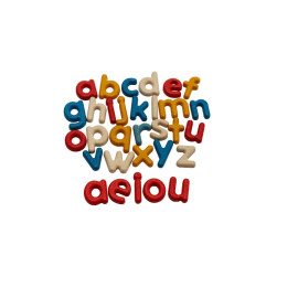Plan Toys - Alphabet en bois - lettres minuscules