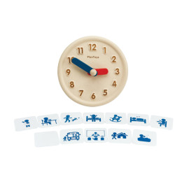 Plan Toys - Horloge d'activités