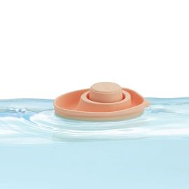 Plan Toys - Jouet de bain Bateau Convertible - Orange