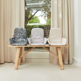 Jollein - Coussin de siège Botanical - Nougat