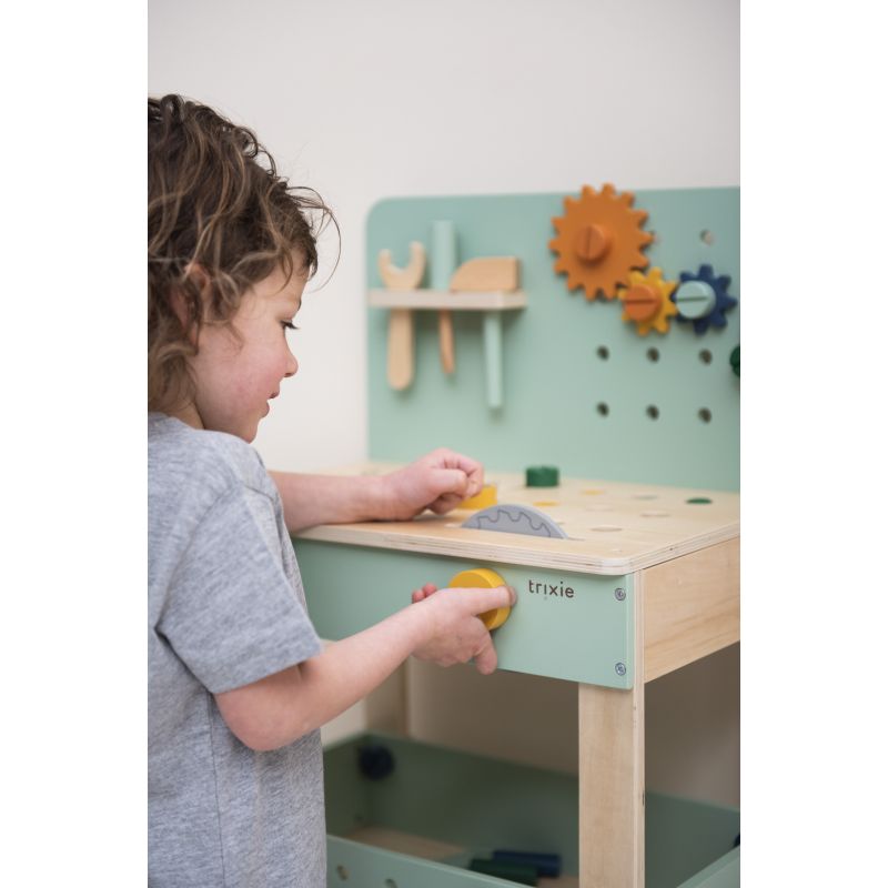 Etabli en bois - Etabli de bricolage jouet pour enfant - Janod