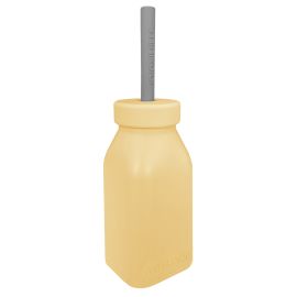 Bouteille+paille - Mellow Yellow / Powder Grey