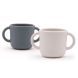 2 tasses d'entrainement en silicone - 150 ml - Cloud et Storm