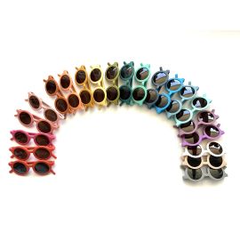 Lunettes de soleil enfant verres polarisés - Rond - Sienna