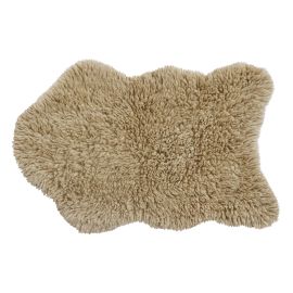Tapis en laine lavable Woolly - Sheep Beige - 75x110 - Collection Woolable