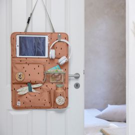 Vide-poche voiture Happy - Prints caramel