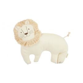 Coussin Lion blanc 39x33