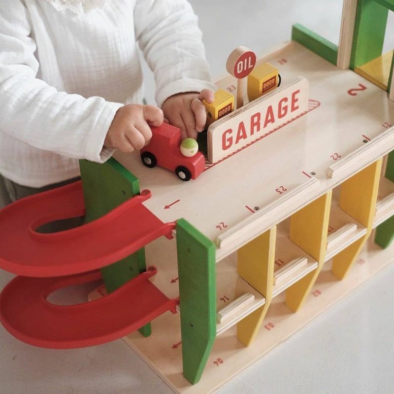 Janod, Garage en bois, Garage jouet