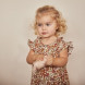 Robe De Pyjama Flower Bois De Rose - 2 Ans