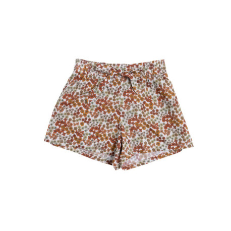 Short De Pyjama Flower Bois De Rose - S