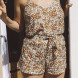 Short De Pyjama Flower Bois De Rose - S