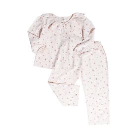 Pyjama Col Volant Blossom Dragée - 4 Ans