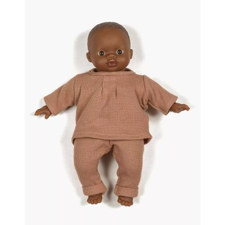 Collection Babies - Ensemble les Basiles en nid d'abeille cassonade