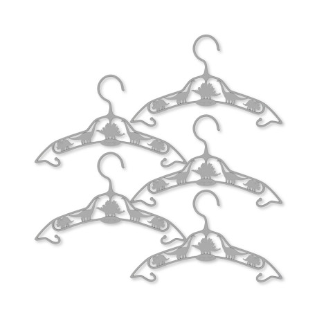 Lot de 5 cintres pour enfants Dino - Whale - Konges Sløjd
