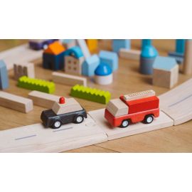 Plan Toys - Camion de pompiers