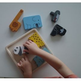 Plan Toys - Puzzle Animaux