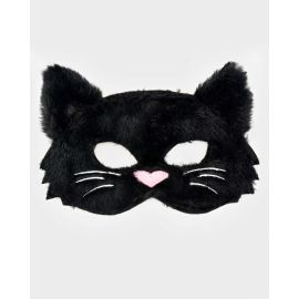 Den Goda Fen - Masque Chat Noir Fluffy Taille Unique
