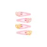 Pinces à cheveux Loiza coeur rose saumon - Souza for Kids