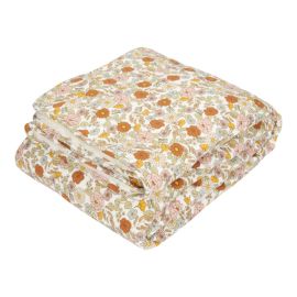 Couverture de berceau Vintage Little Flowers - Little Dutch