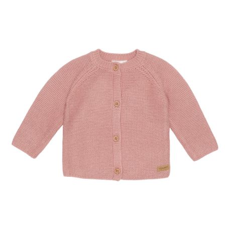 Cardigan en Tricot Vintage Pink - Little Dutch