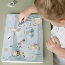 Puzzle sonore des animaux FSC - Little Dutch