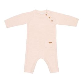 Grenouillère en tricot - Pink - 62 -Little Dutch