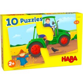 10 puzzles - Petite ferme - Haba